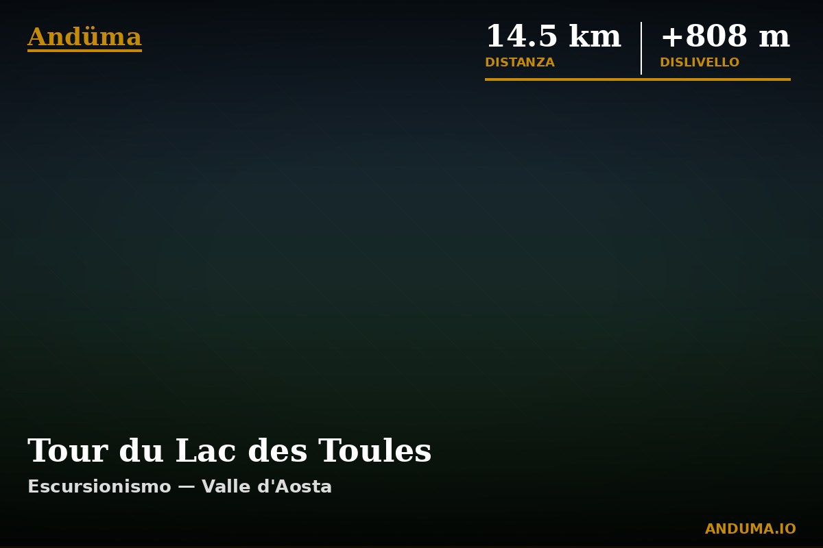 Tour du Lac des Toules — Punto di interesse , Piedmont
