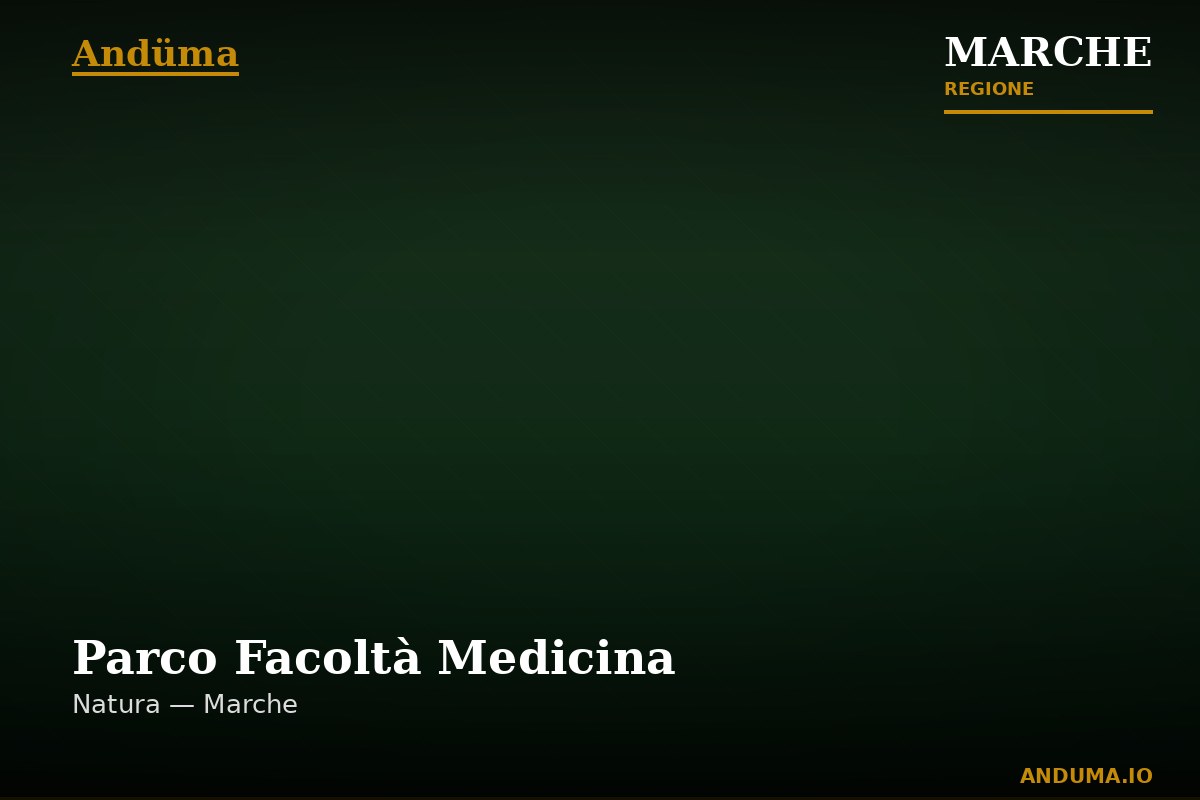 Parco Facoltà Medicina — Punto di interesse a Ancona, Ancona