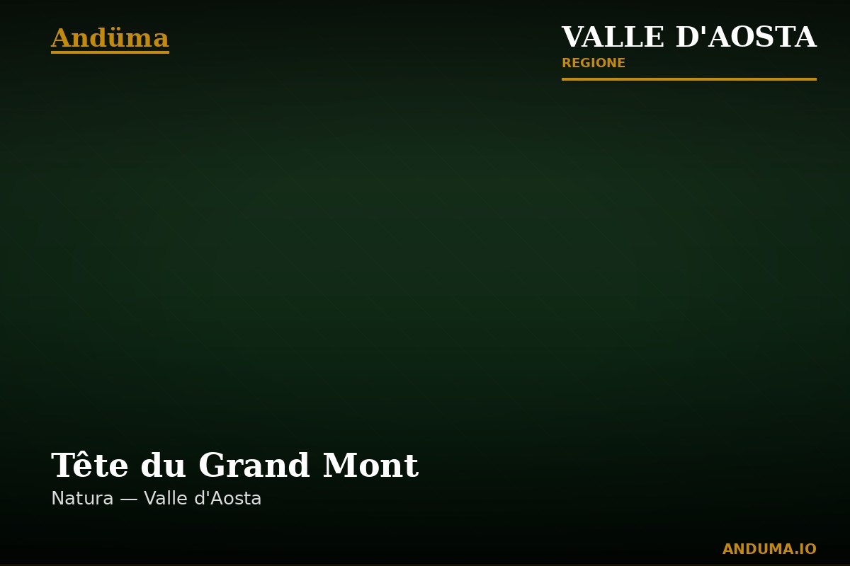 Tête du Grand Mont — Punto di interesse a Courmayeur, Aosta