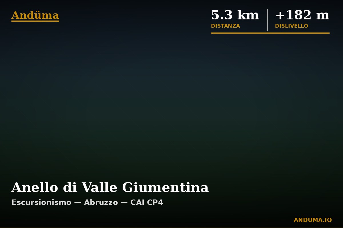 Anello di Valle Giumentina — Punto di interesse , Piedmont