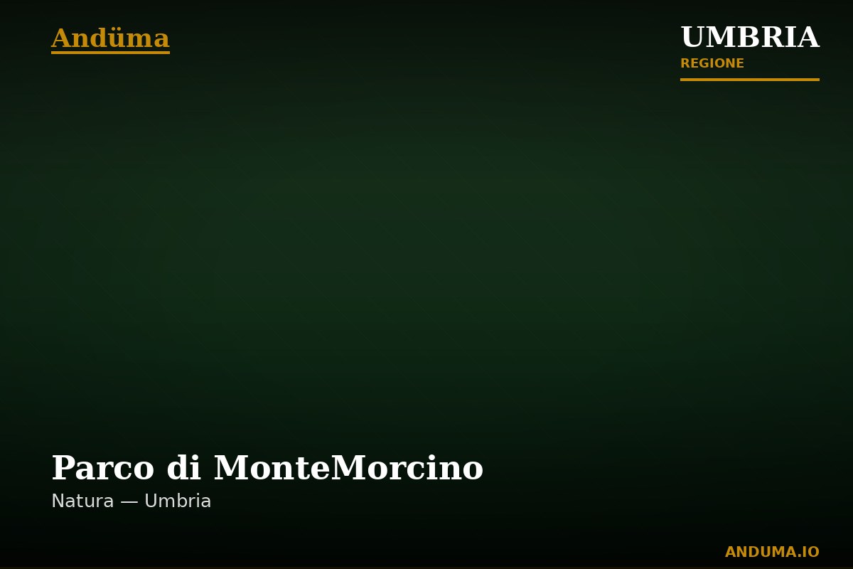 Parco di MonteMorcino — Punto di interesse a Perugia, Perugia