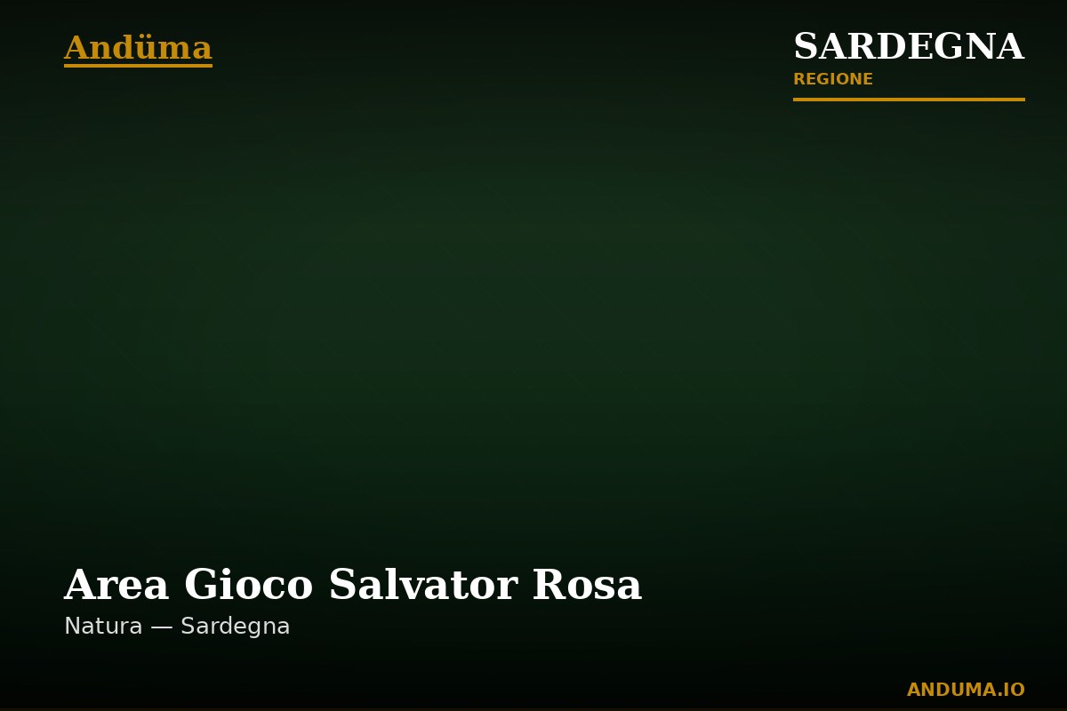 Area Gioco Salvator Rosa — Punto di interesse a Cagliari, Cagliari