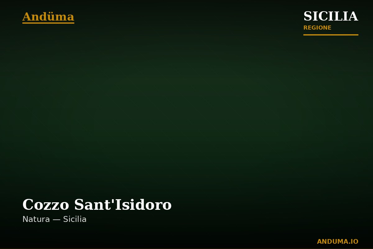 Cozzo Sant'Isidoro — Punto di interesse a Palermo, Palermo