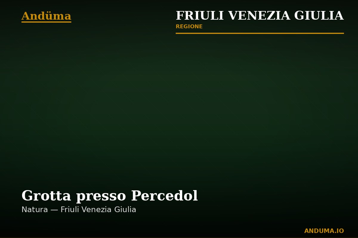 Grotta presso Percedol — Punto di interesse a Trieste, Trieste
