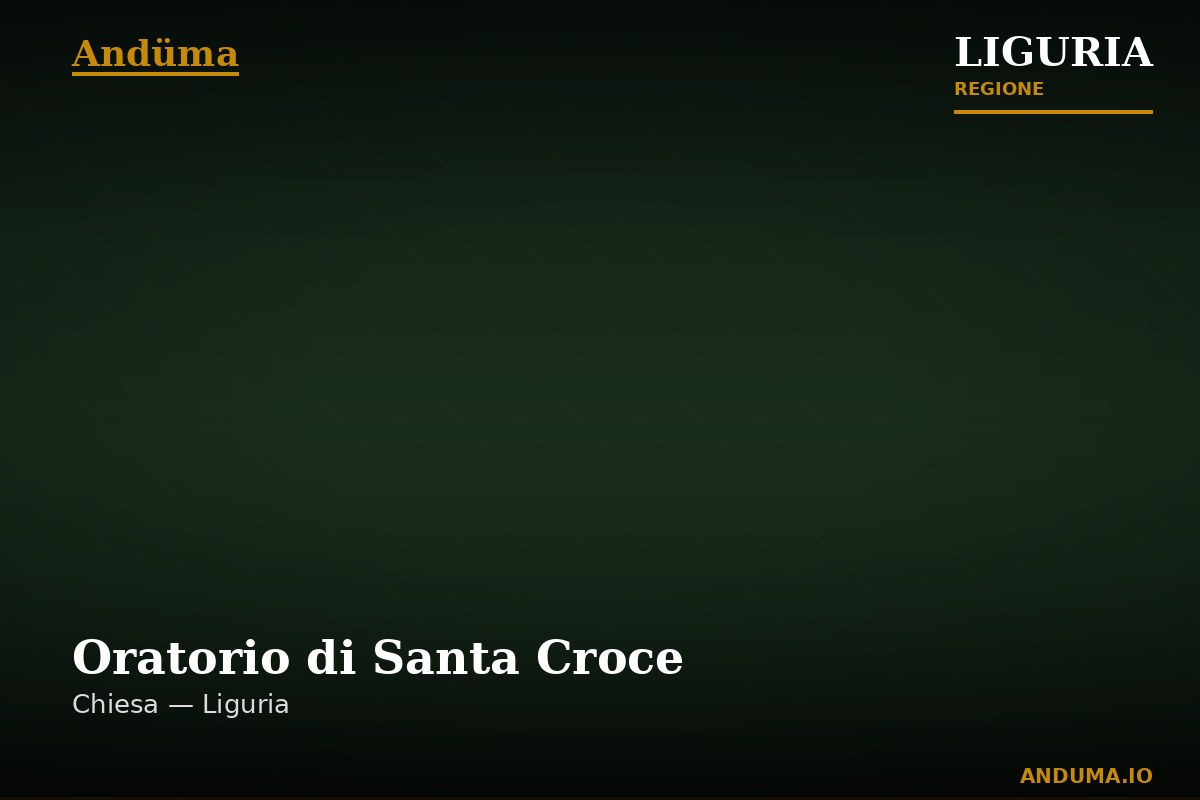Oratorio di Santa Croce — Punto di interesse a Cinque Terre, La Spezia