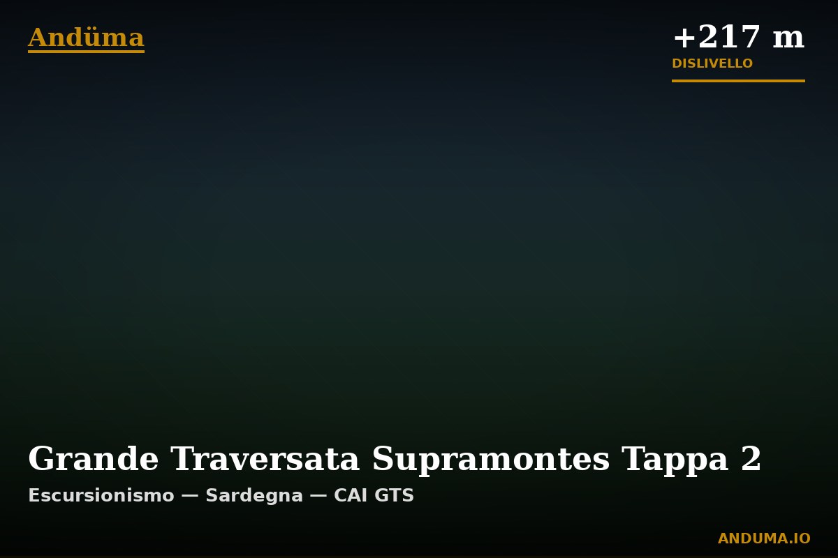 Grande Traversata Supramontes Tappa 2 — Punto di interesse , Piedmont