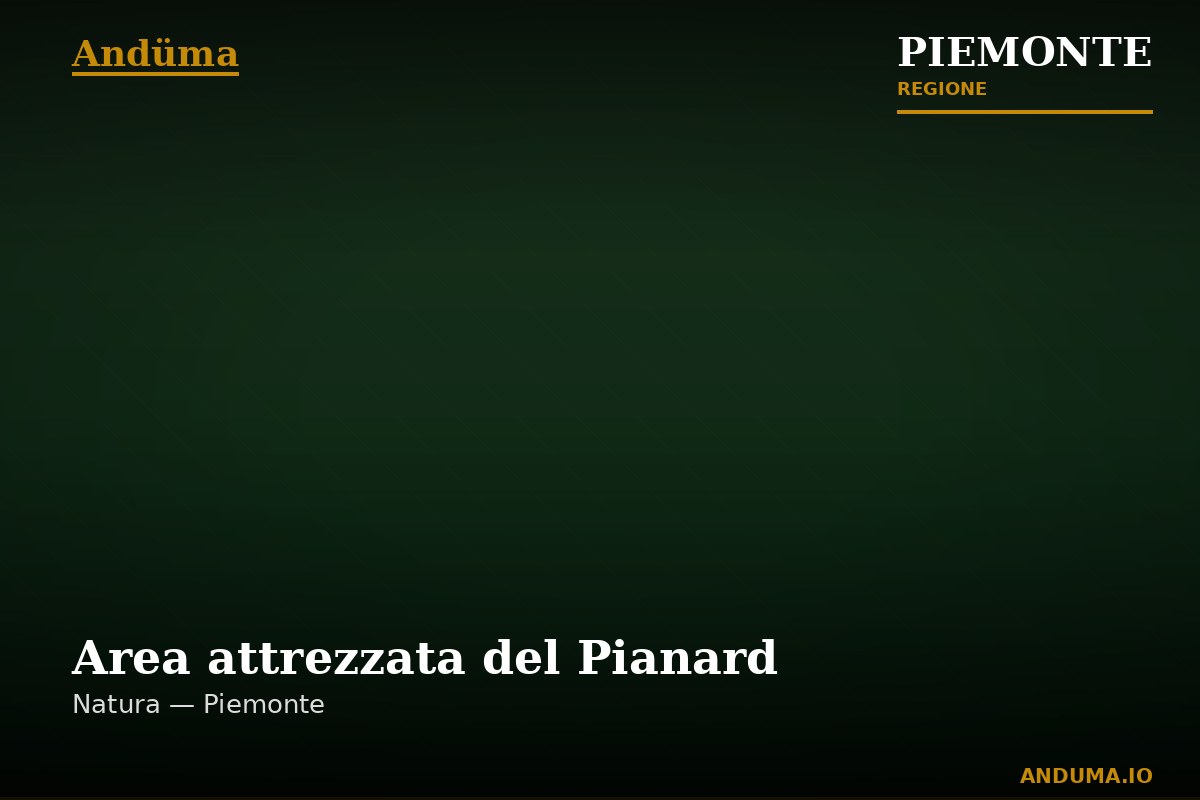 Area attrezzata del Pianard