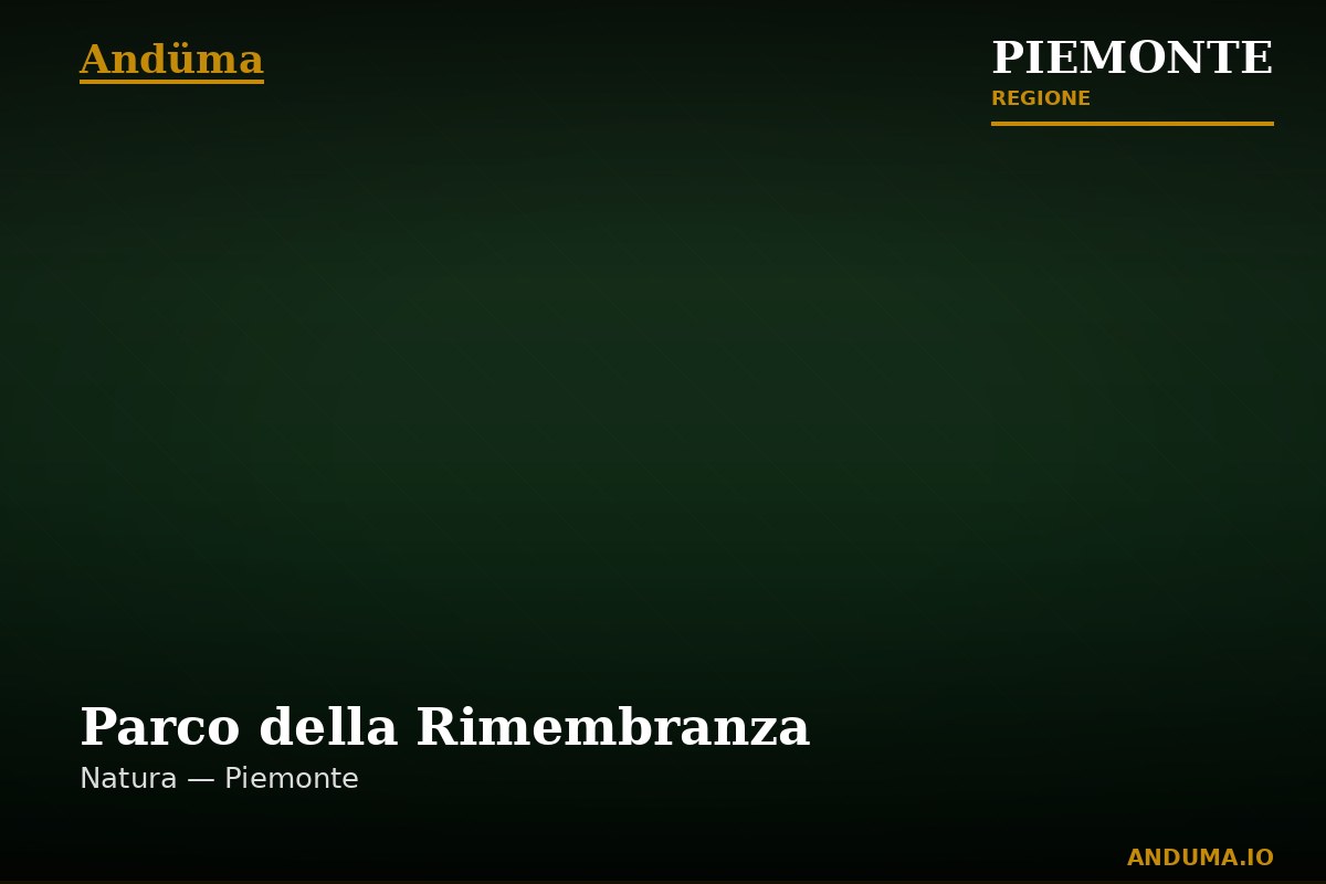 Parco della Rimembranza — Punto di interesse a Perosa Argentina, Torino