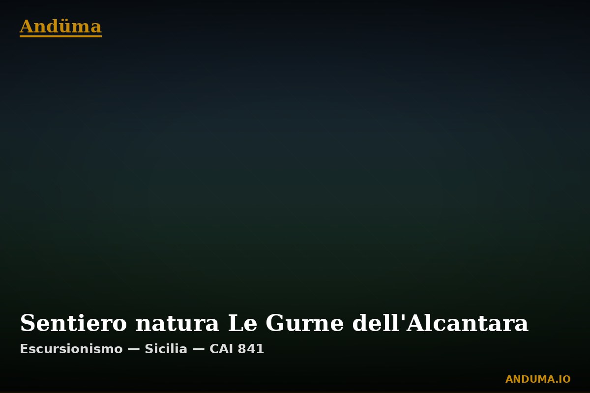 Sentiero natura Le Gurne dell'Alcantara — Punto di interesse , Piedmont