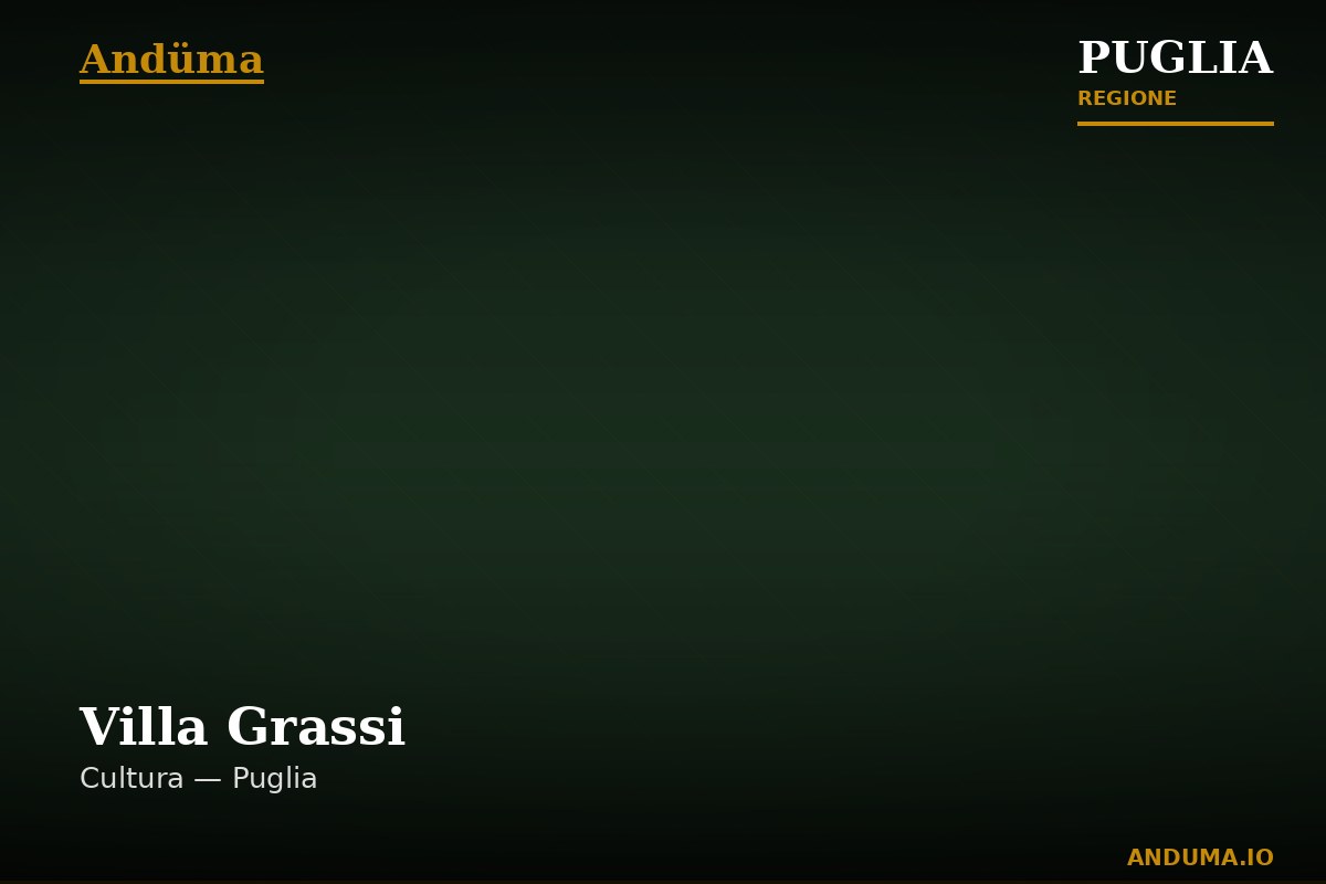 Villa Grassi — Punto di interesse a Bari, Bari