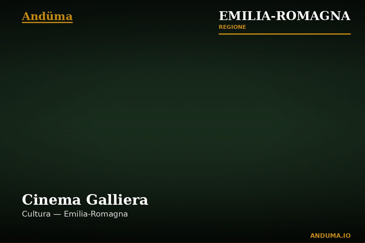 Cinema Galliera — Punto di interesse a Bologna, Bologna