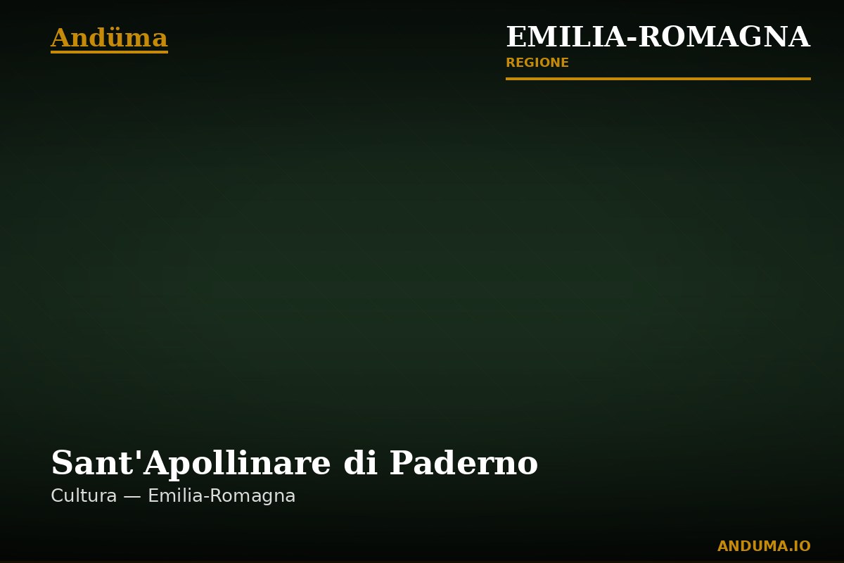 Sant'Apollinare di Paderno — Punto di interesse a Bologna, Bologna