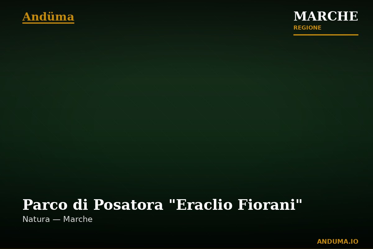 Parco di Posatora "Eraclio Fiorani" — Punto di interesse a Ancona, Ancona