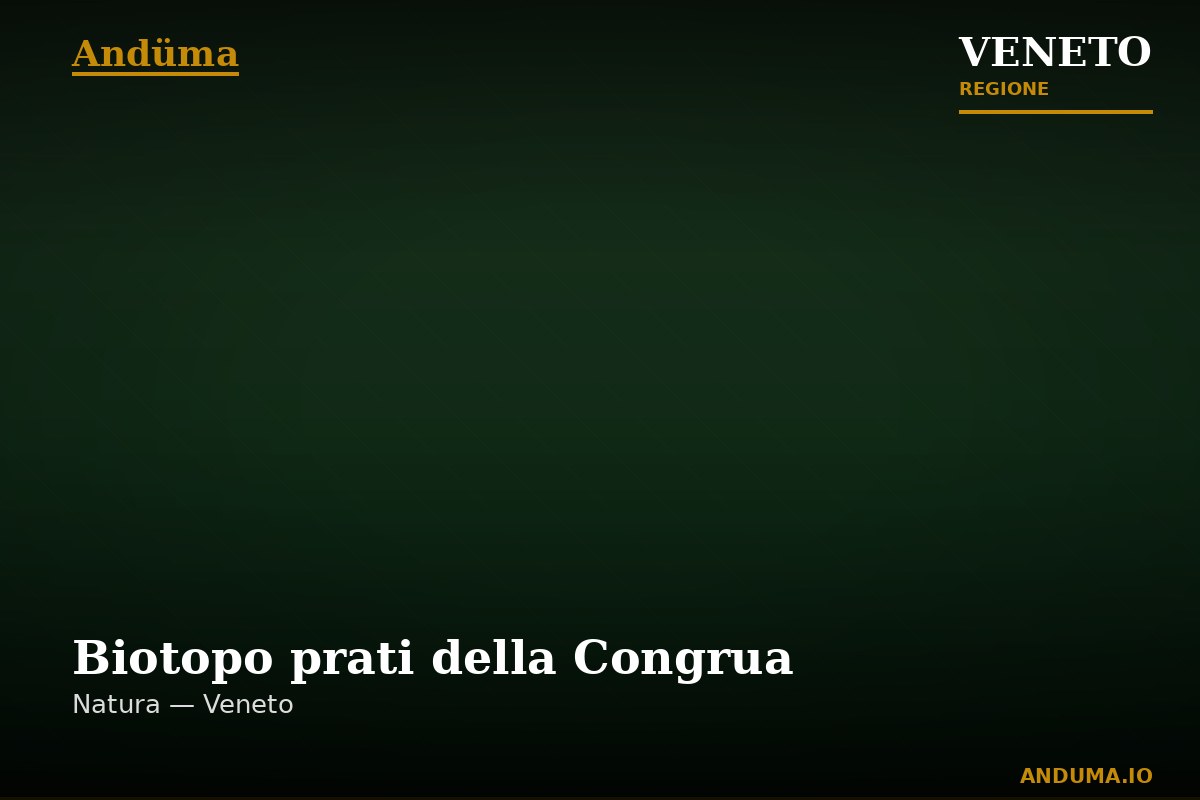 Biotopo prati della Congrua — Punto di interesse , Venezia