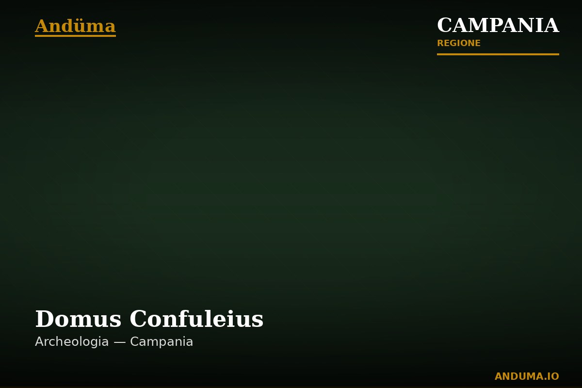 Domus Confuleius — Punto di interesse , Napoli