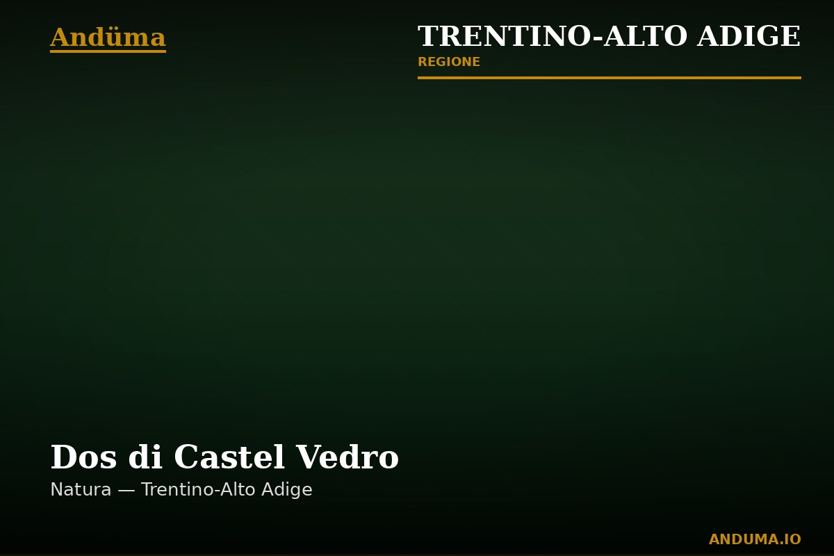 Dos di Castel Vedro — Punto di interesse a Trento, Trento
