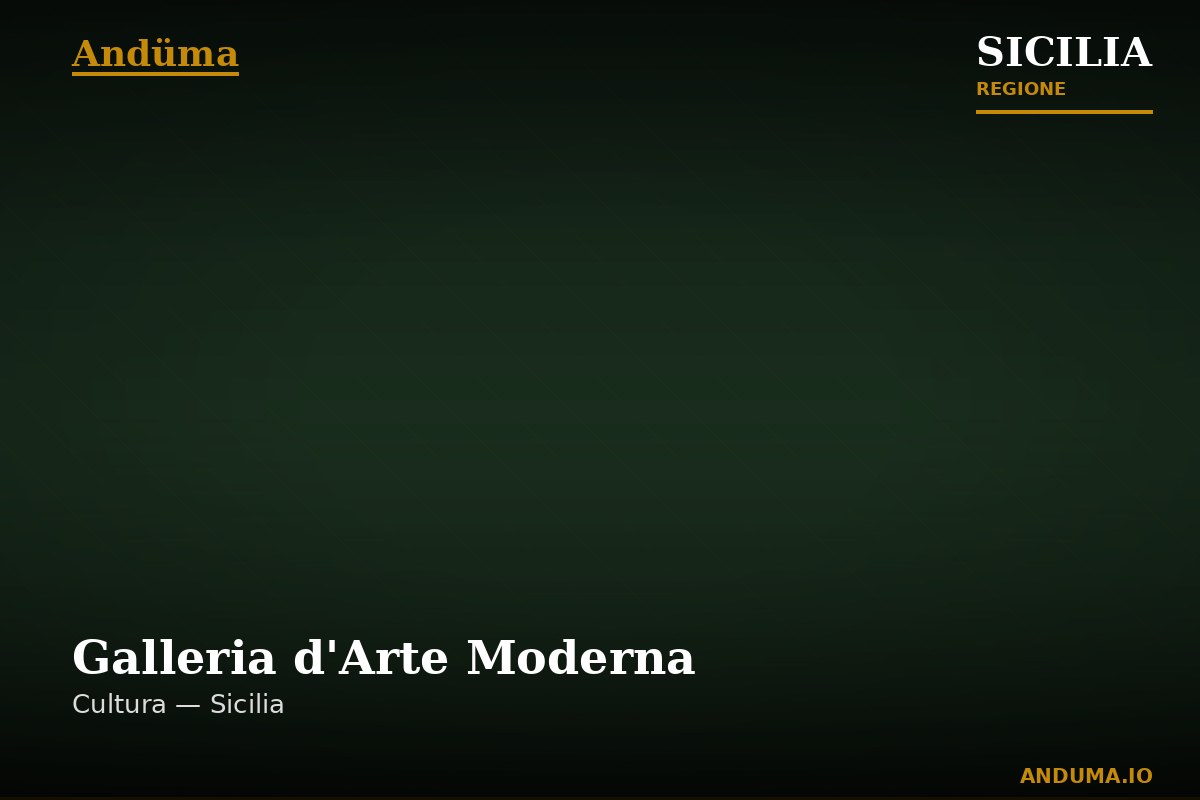 Galleria d'Arte Moderna — Punto di interesse a Palermo, Palermo