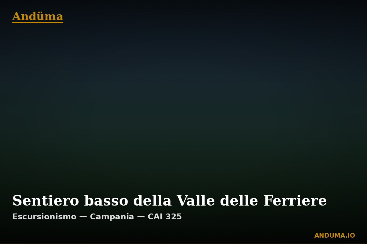 Sentiero basso della Valle delle Ferriere — Punto di interesse , Piedmont
