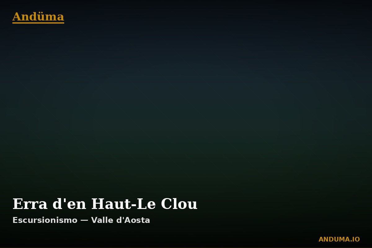 Erra d'en Haut-Le Clou — Punto di interesse , Piedmont