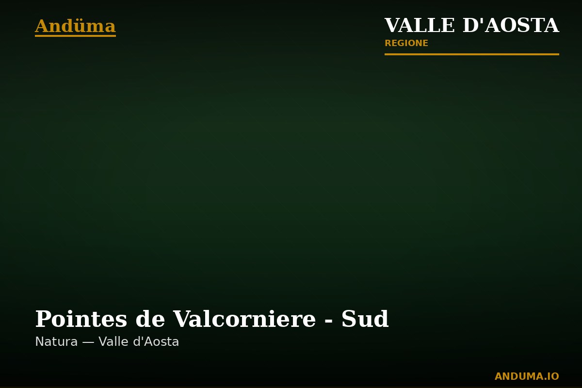 Pointes de Valcorniere - Sud — Punto di interesse a Cervinia, Aosta