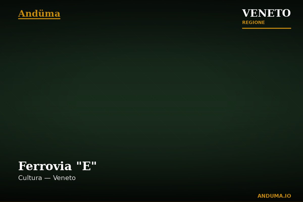 Ferrovia "E" — Punto di interesse , Venezia