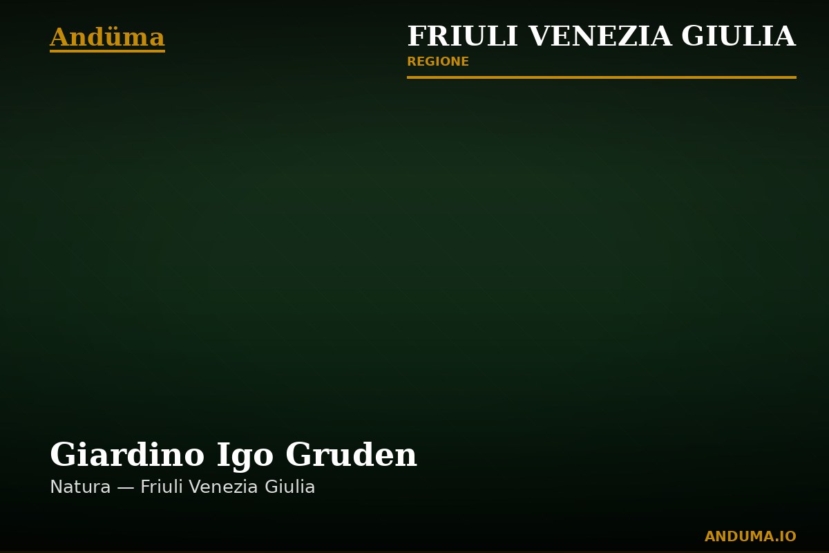 Giardino Igo Gruden — Punto di interesse a Trieste, Trieste