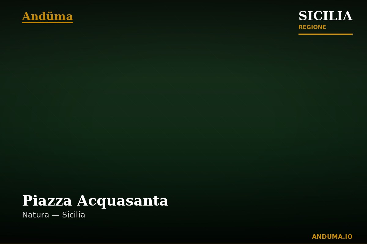 Piazza Acquasanta — Punto di interesse a Palermo, Palermo