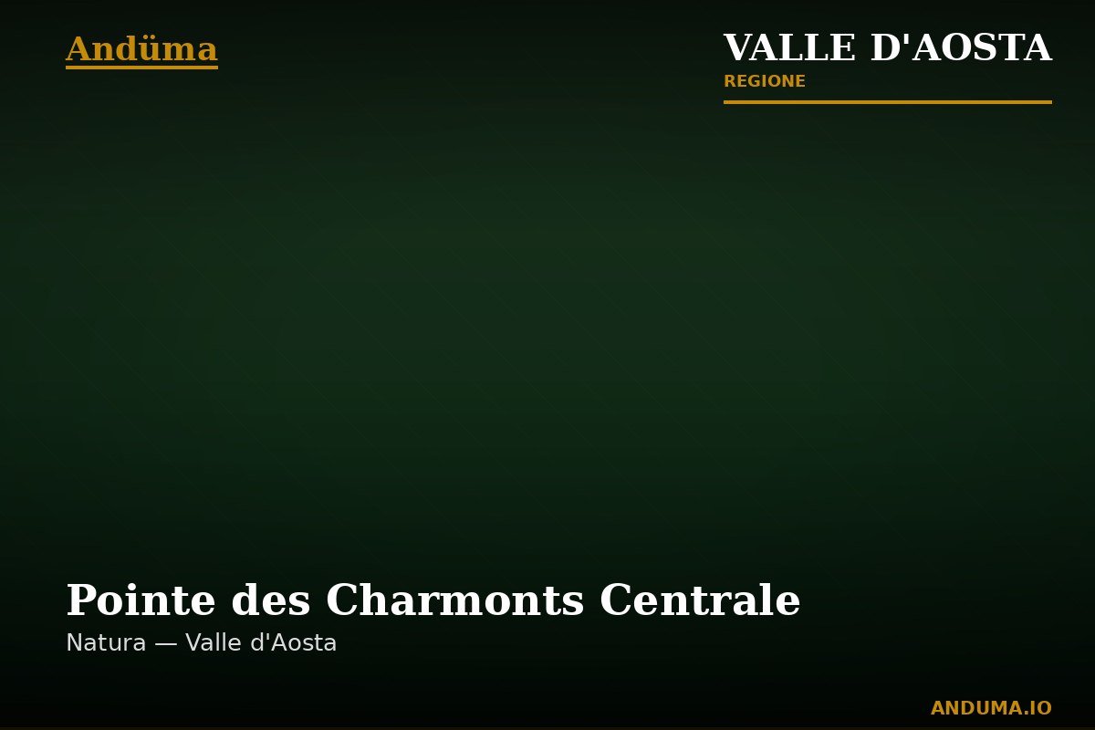 Pointe des Charmonts Centrale — Punto di interesse a Courmayeur, Aosta