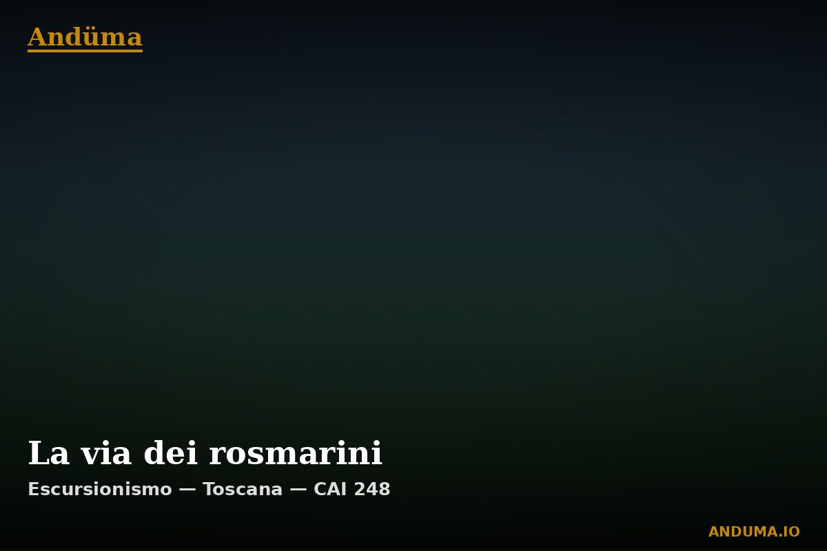 La via dei rosmarini — Punto di interesse , Piedmont