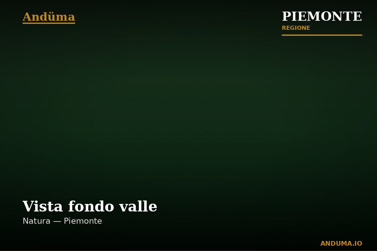 Vista fondo valle — Punto di interesse a Pragelato, Torino