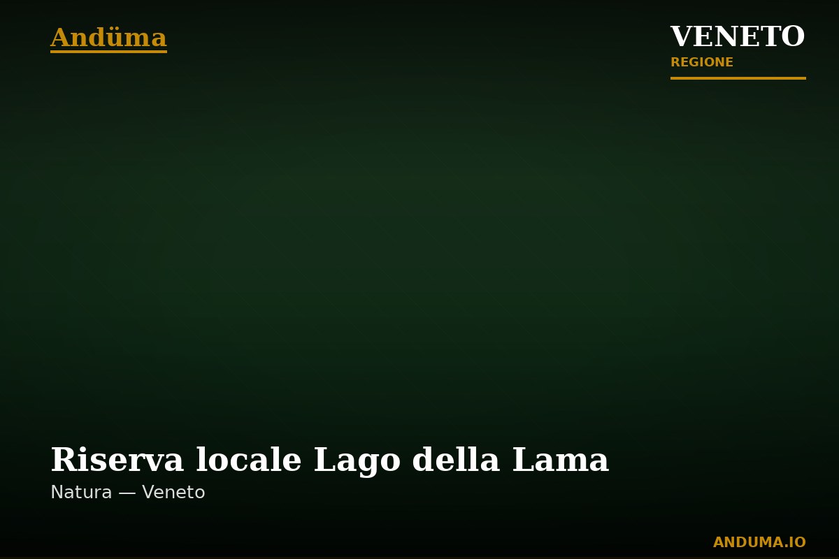 Riserva locale Lago della Lama — Punto di interesse , Venezia