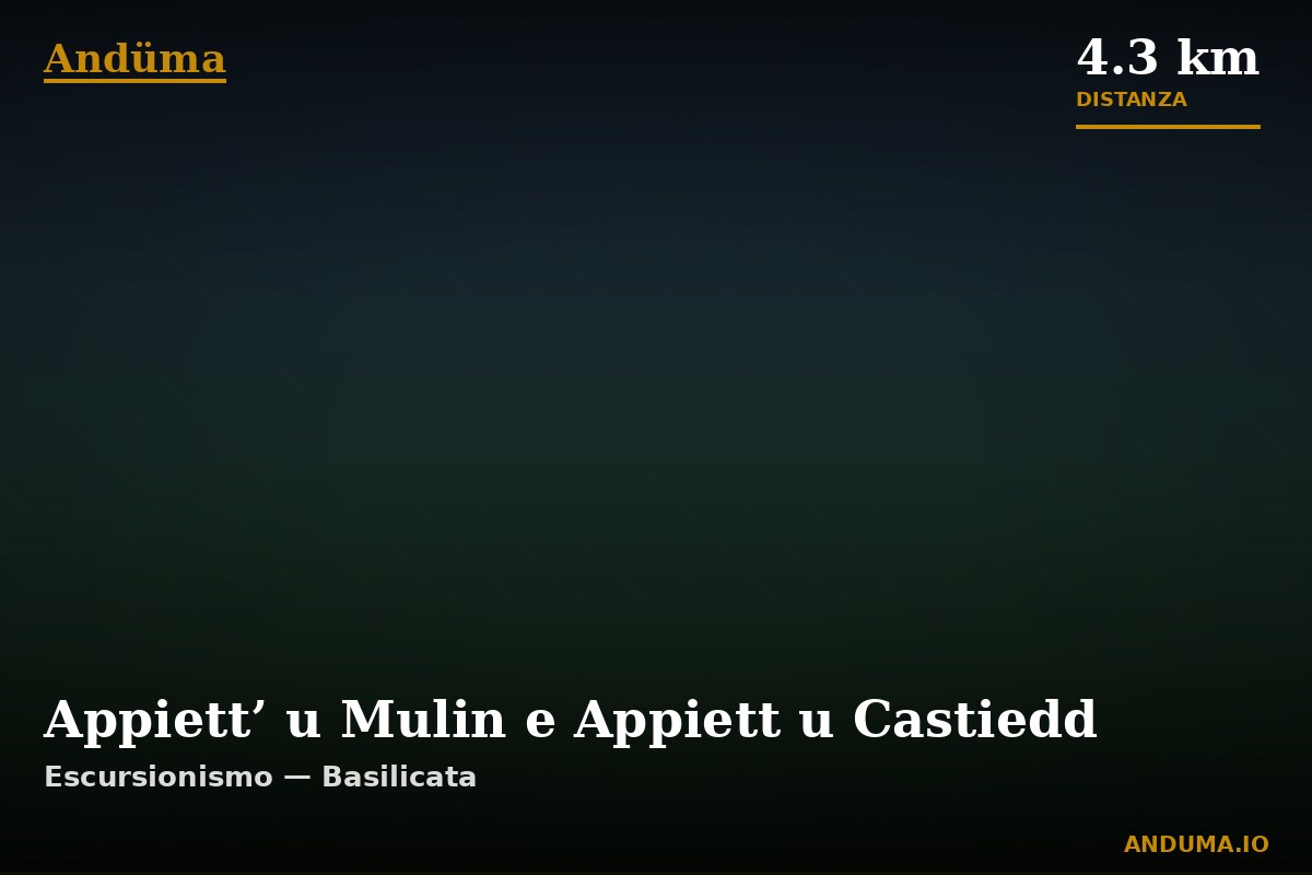 Appiett’ u Mulin e Appiett u Castiedd — Punto di interesse , Piedmont