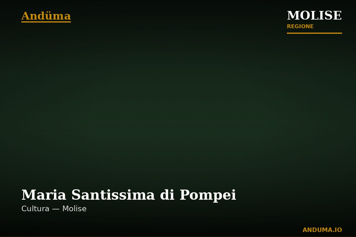 Maria Santissima di Pompei — Punto di interesse a Campobasso, Campobasso