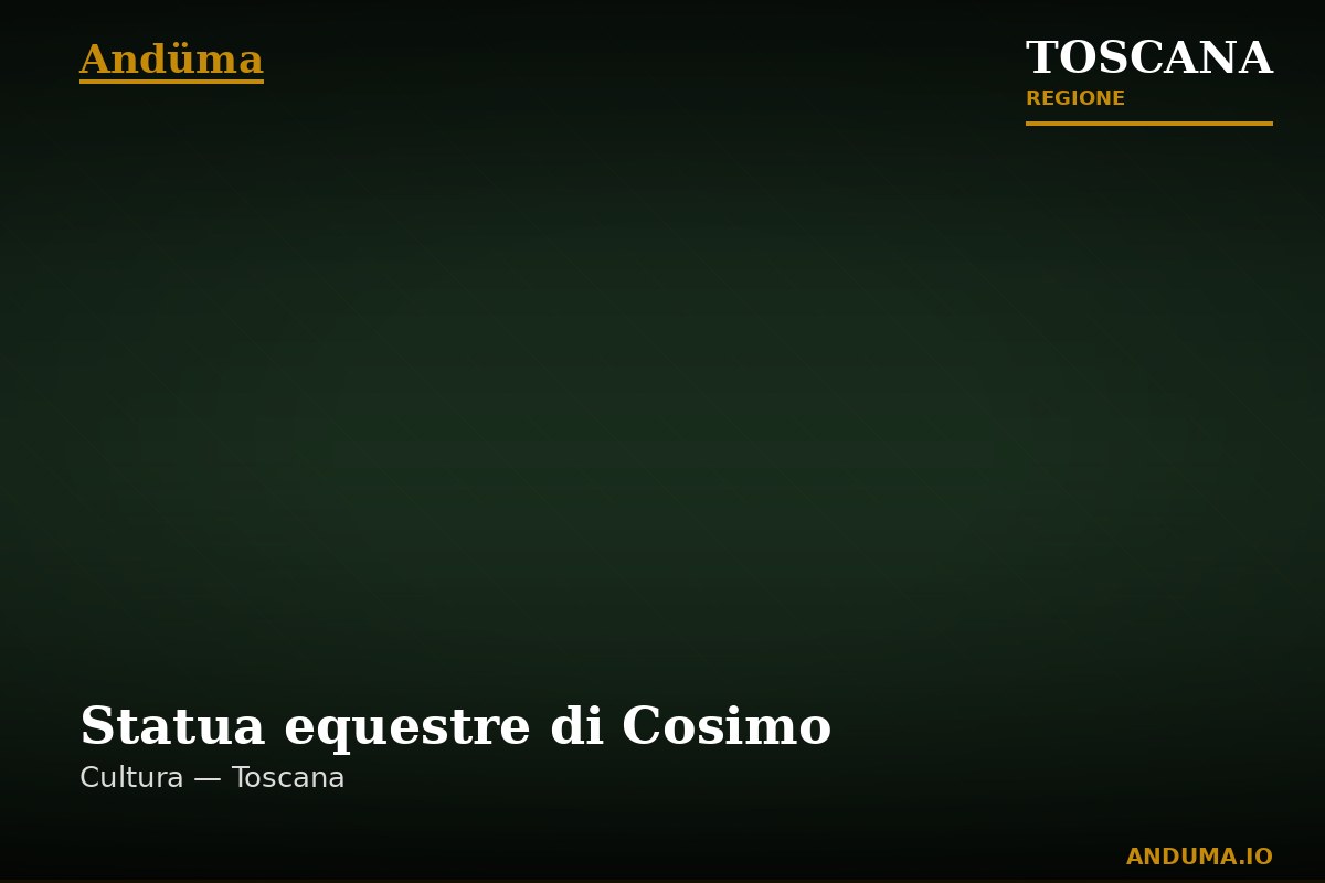 Statua equestre di Cosimo — Punto di interesse a Firenze, Firenze