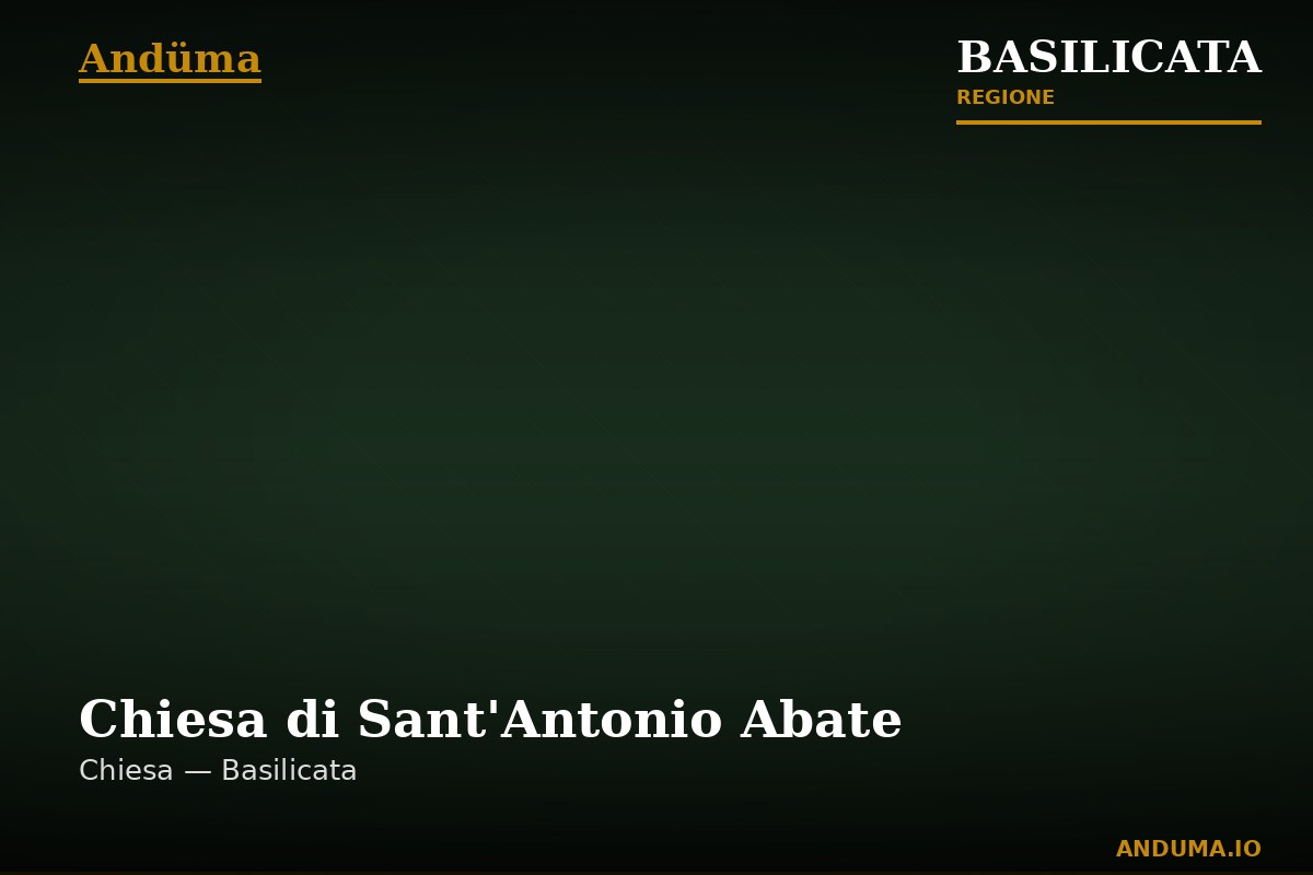 Chiesa di Sant'Antonio Abate — Punto di interesse a Matera, Matera