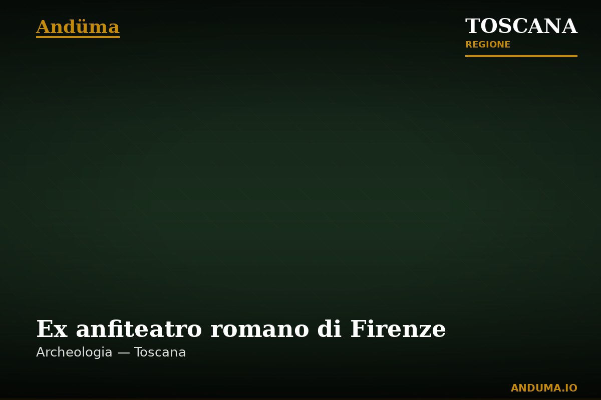 Ex anfiteatro romano di Firenze — Punto di interesse a Firenze, Firenze
