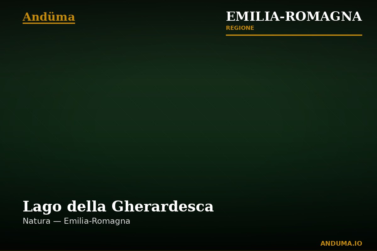 Lago della Gherardesca — Punto di interesse , Bologna