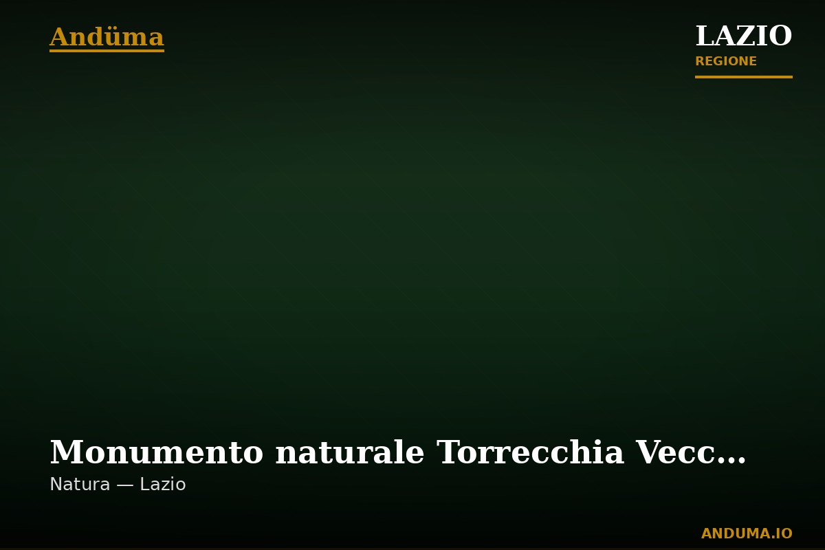 Monumento naturale Torrecchia Vecchia — Punto di interesse , Roma