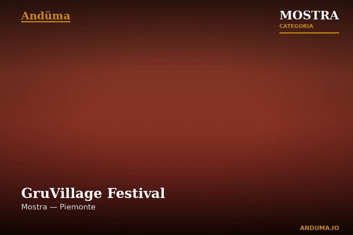 GruVillage Festival — Evento , Torino