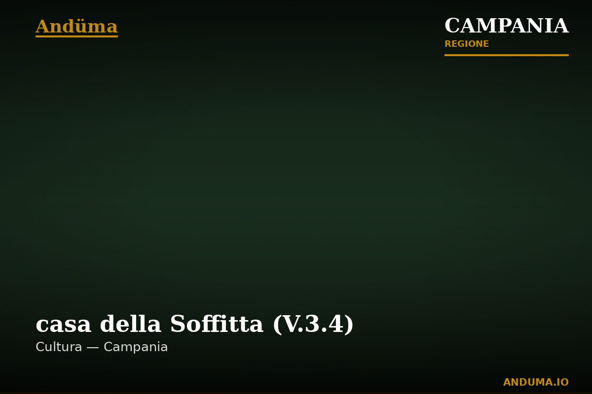casa della Soffitta (V.3.4) — Punto di interesse , Napoli