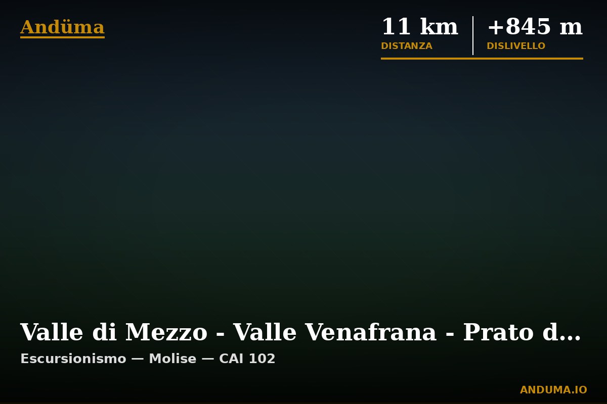 Valle di Mezzo - Valle Venafrana - Prato di Mezzo — Punto di interesse , Piedmont