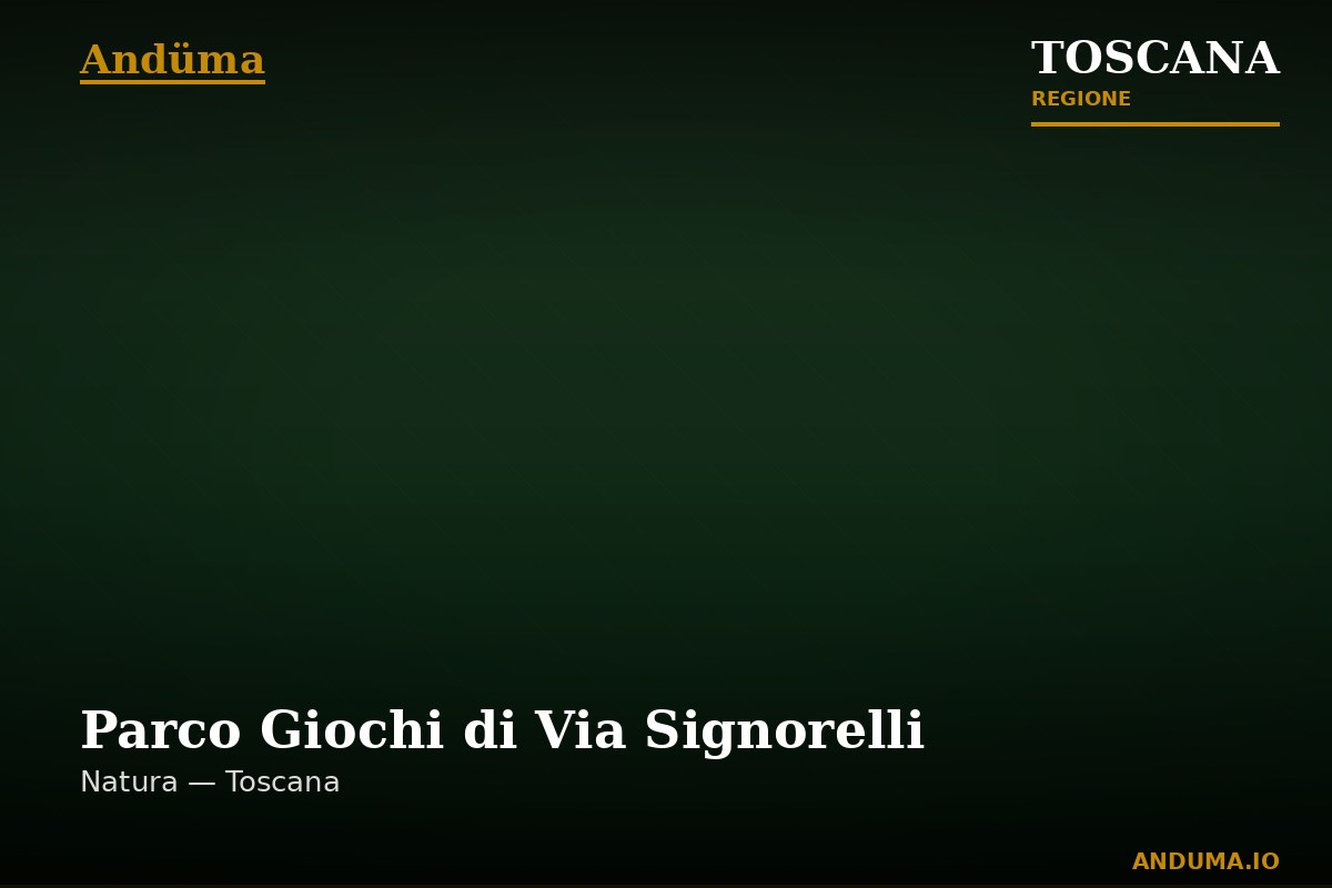 Parco Giochi di Via Signorelli — Punto di interesse a Firenze, Firenze