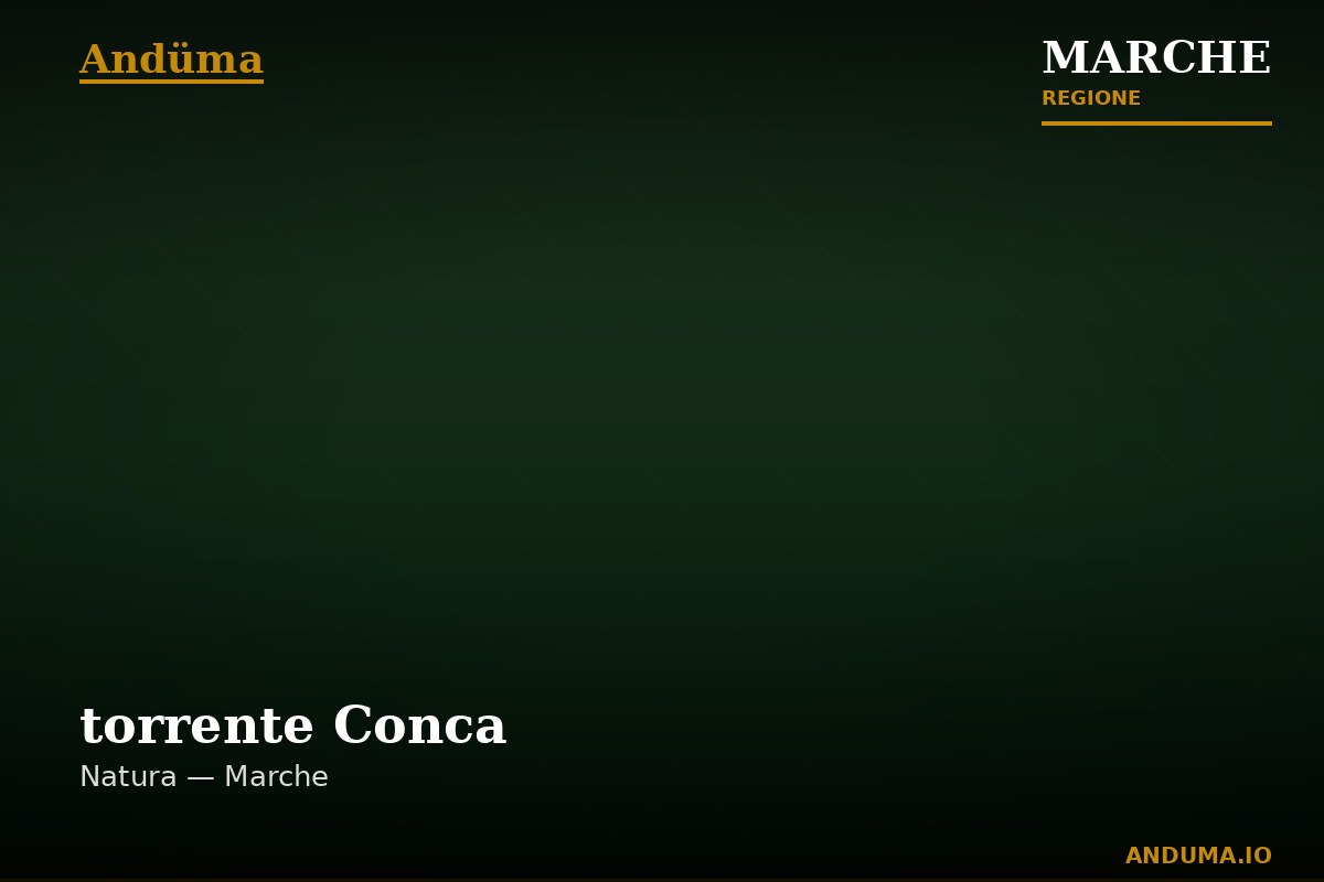 torrente Conca — Punto di interesse , Ancona