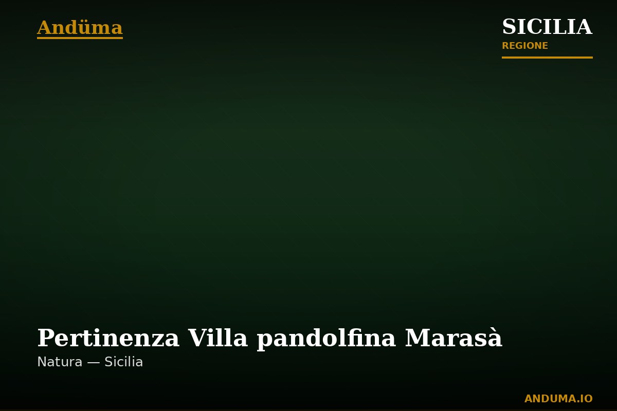Pertinenza Villa pandolfina Marasà — Punto di interesse a Palermo, Palermo