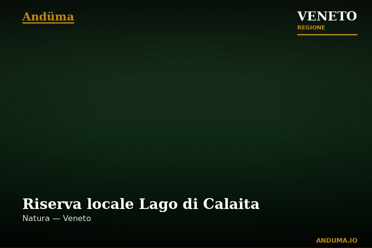 Riserva locale Lago di Calaita — Punto di interesse , Venezia
