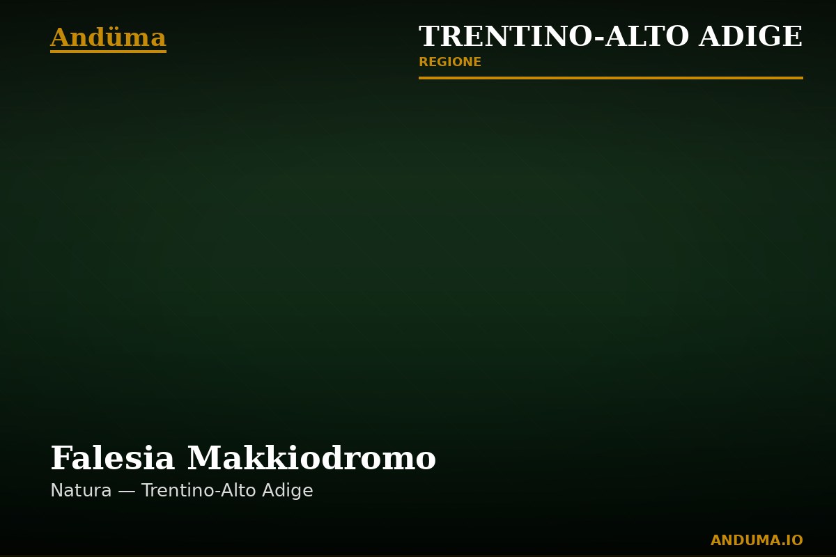 Falesia Makkiodromo — Punto di interesse a Trento, Trento