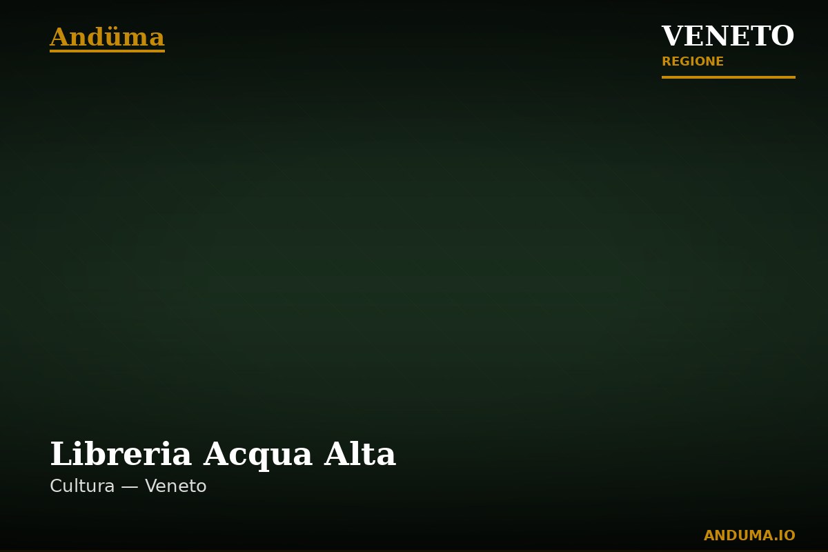 Libreria Acqua Alta — Punto di interesse a Venezia, Venezia