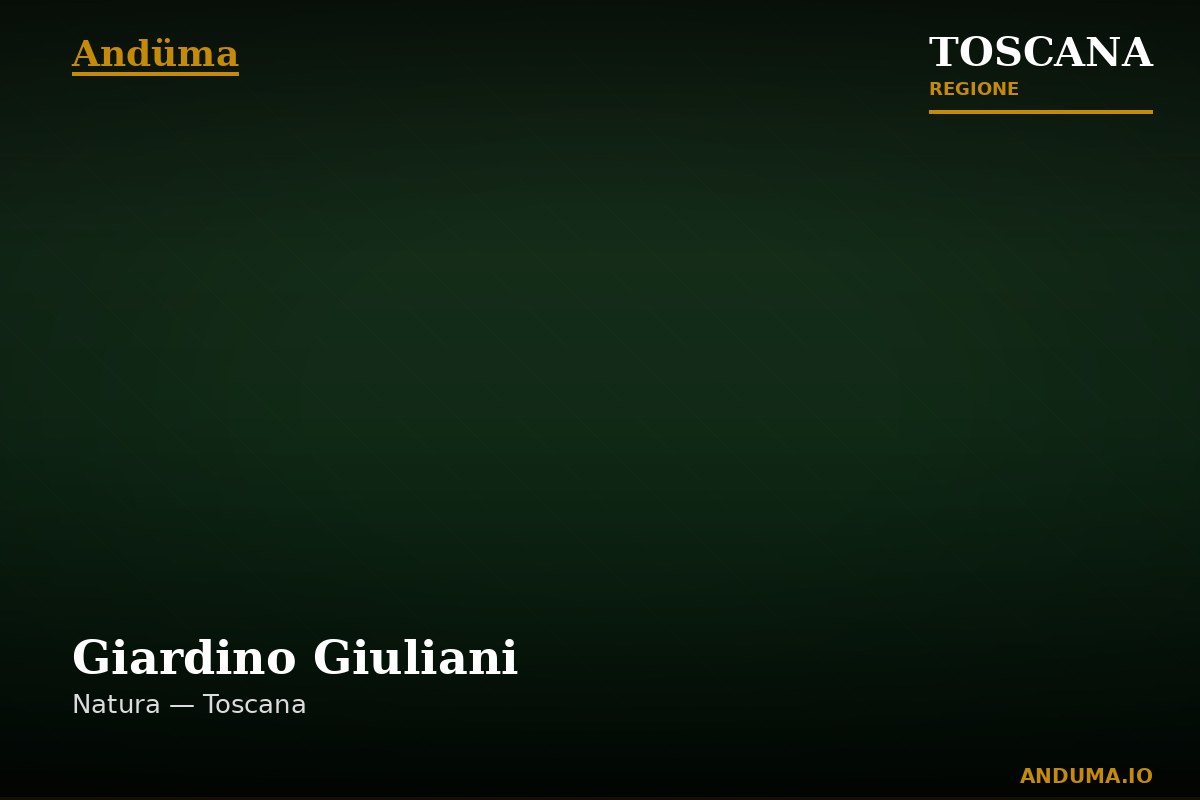 Giardino Giuliani — Punto di interesse a Firenze, Firenze