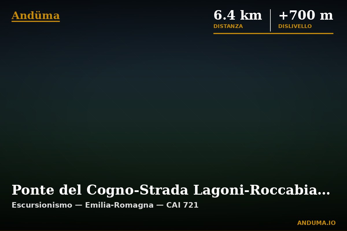 Ponte del Cogno-Strada Lagoni-Roccabiasca-Capanne di Badignana — Punto di interesse , Piedmont