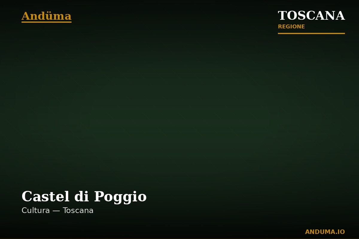 Castel di Poggio — Punto di interesse a Firenze, Firenze